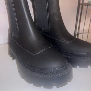 Coach Black Winter Chelsea Boots